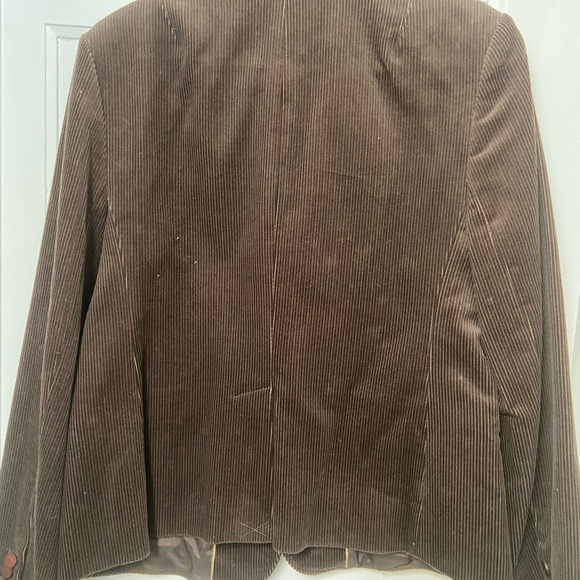 Nautica NWT dark brown corduroy size 12 blazer - Picture 3 of 6